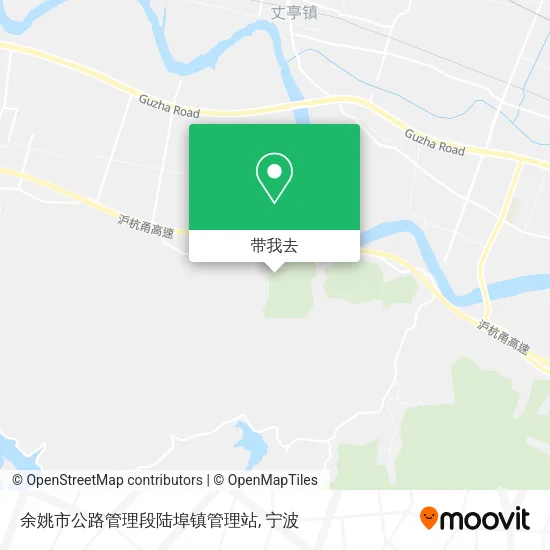 余姚市公路管理段陆埠镇管理站地图