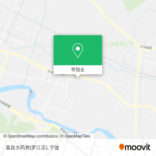 嘉昌大药房(罗江店)地图
