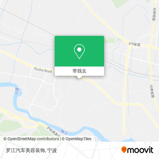 罗江汽车美容装饰地图