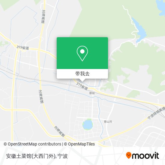 安徽土菜馆(大西门外)地图