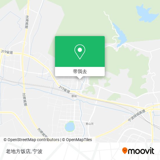 老地方饭店地图