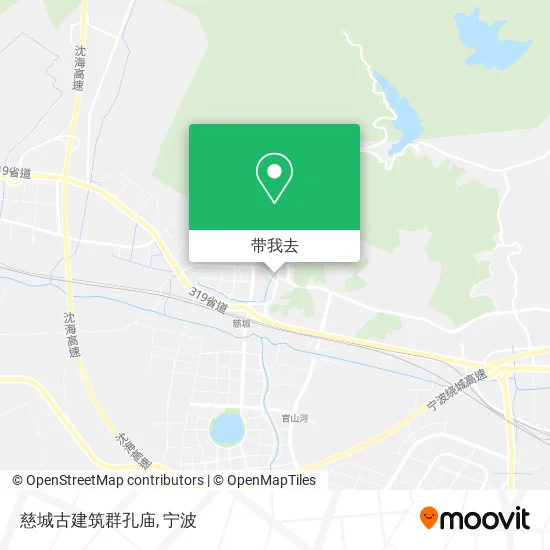 慈城古建筑群孔庙地图