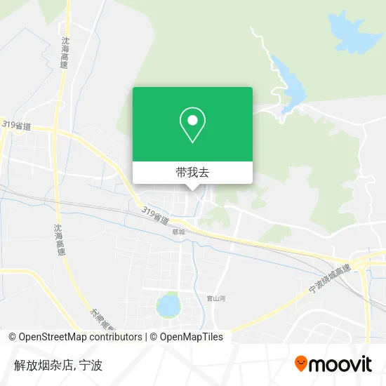 解放烟杂店地图