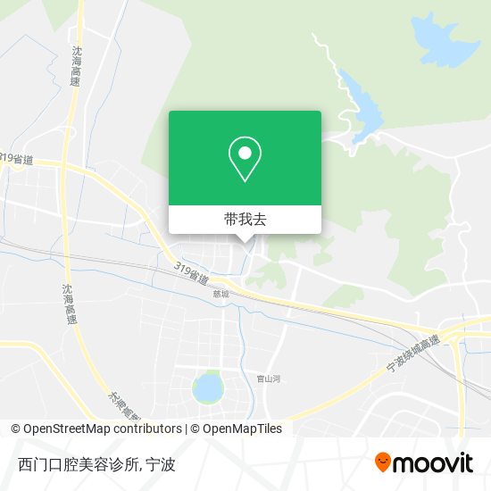 西门口腔美容诊所地图