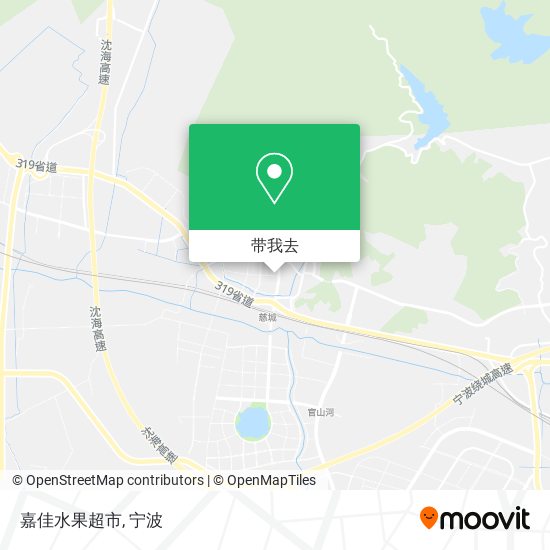 嘉佳水果超市地图