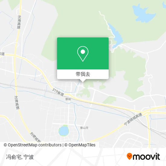 冯俞宅地图