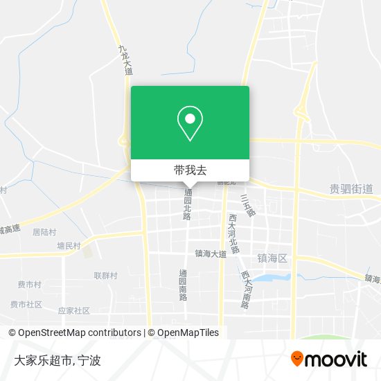 大家乐超市地图