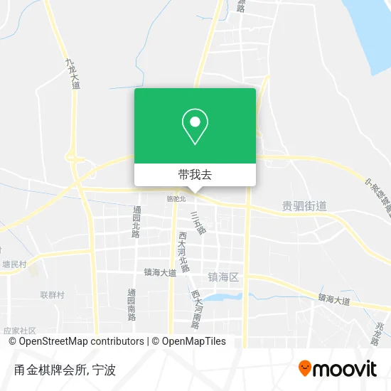 甬金棋牌会所地图