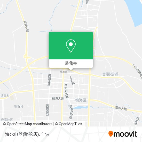 海尔电器(骆驼店)地图