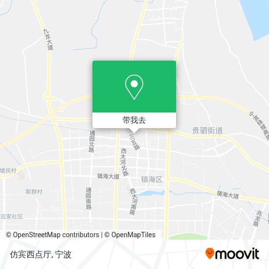 仿宾西点厅地图
