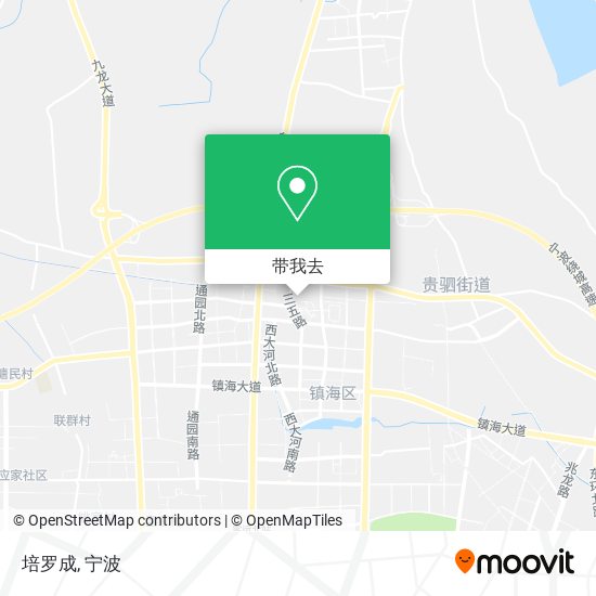 培罗成地图