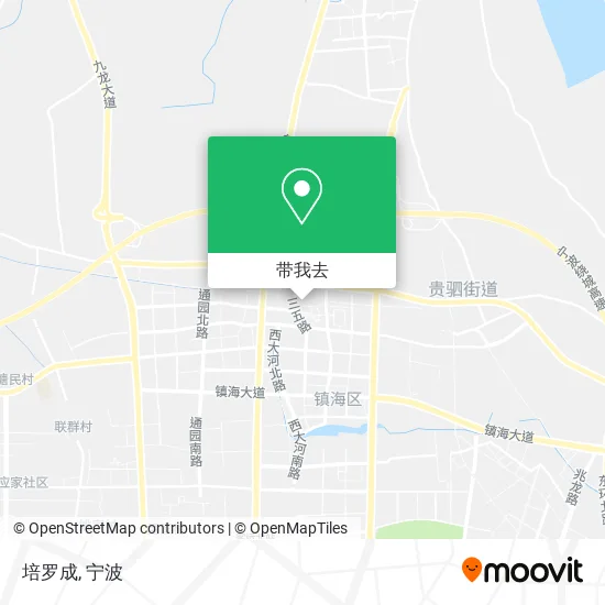 培罗成地图