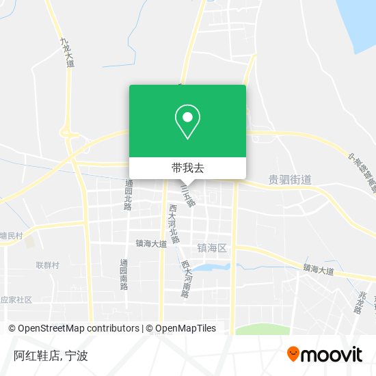 阿红鞋店地图