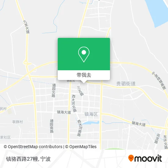 镇骆西路27幢地图