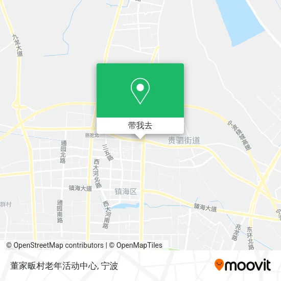 董家畈村老年活动中心地图