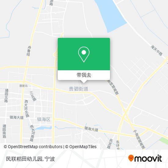 民联稻田幼儿园地图