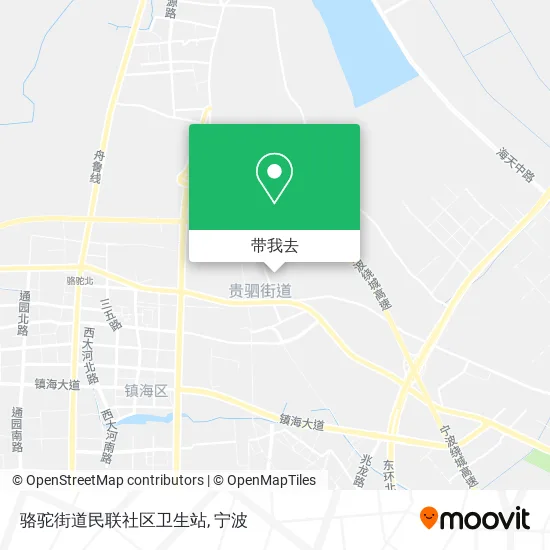 骆驼街道民联社区卫生站地图