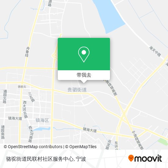 骆驼街道民联村社区服务中心地图