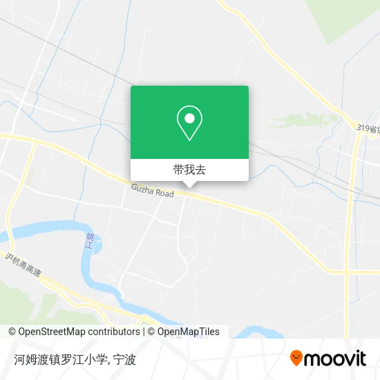 河姆渡镇罗江小学地图