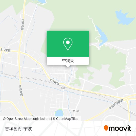 慈城县衙地图