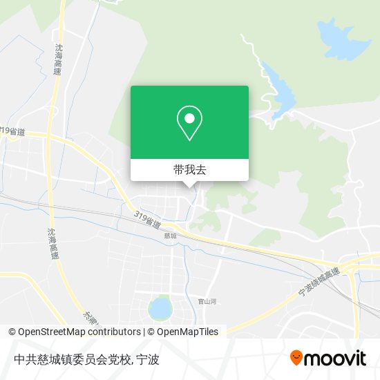 中共慈城镇委员会党校地图