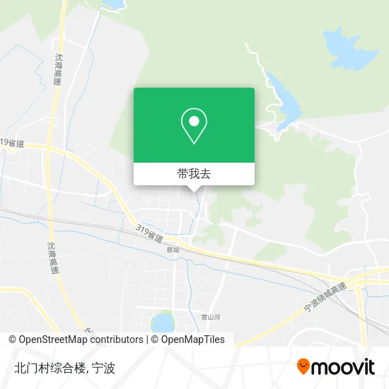 北门村综合楼地图