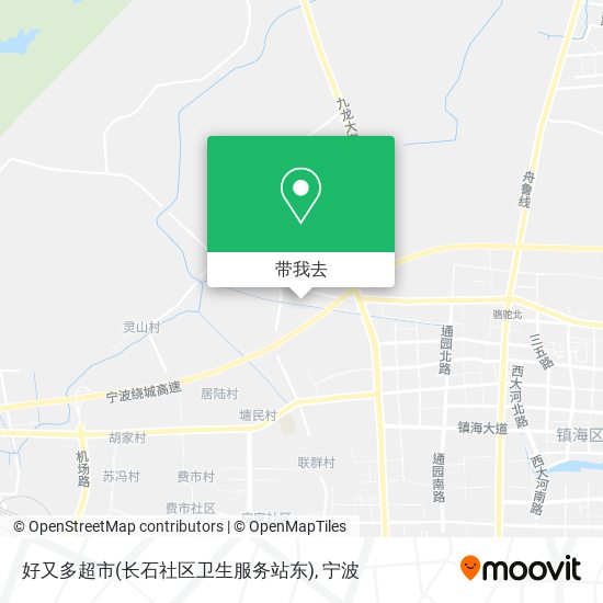 好又多超市(长石社区卫生服务站东)地图