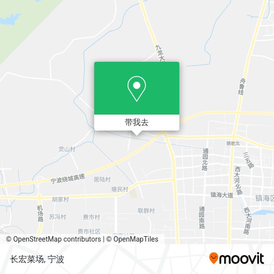 长宏菜场地图