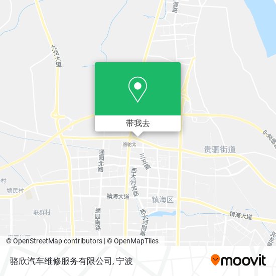 骆欣汽车维修服务有限公司地图