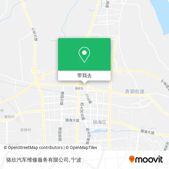 骆欣汽车维修服务有限公司地图