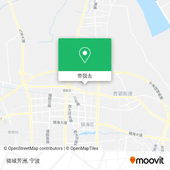 骆城芳洲地图