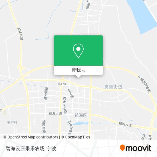 碧海云庄果乐农场地图