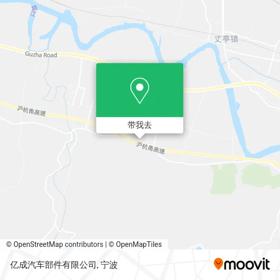 亿成汽车部件有限公司地图