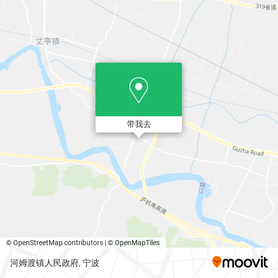 河姆渡镇人民政府地图