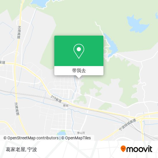 葛家老屋地图