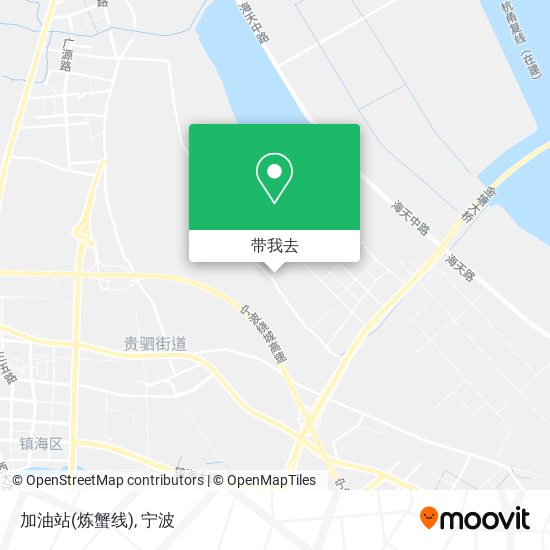 加油站(炼蟹线)地图