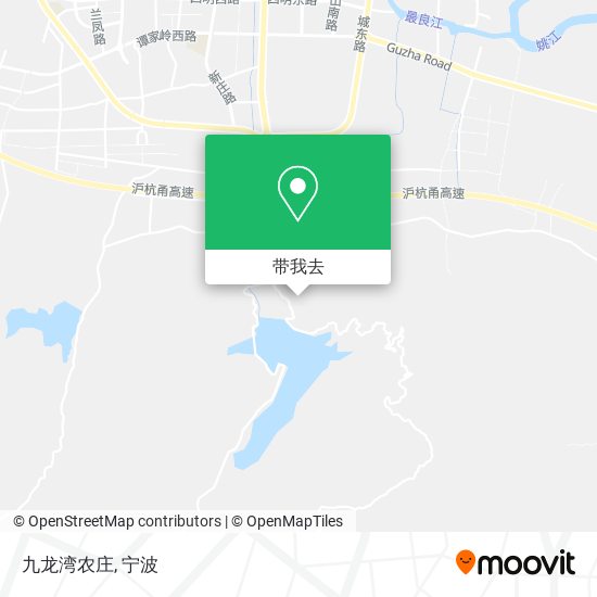 九龙湾农庄地图