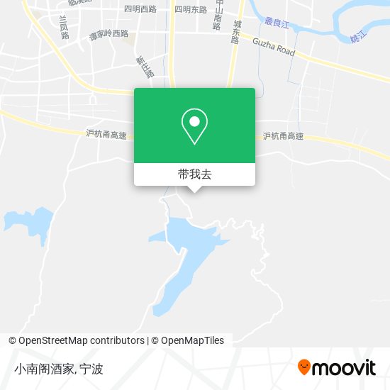 小南阁酒家地图