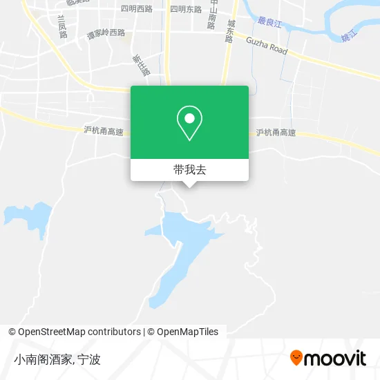 小南阁酒家地图