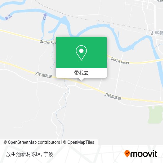 放生池新村东区地图