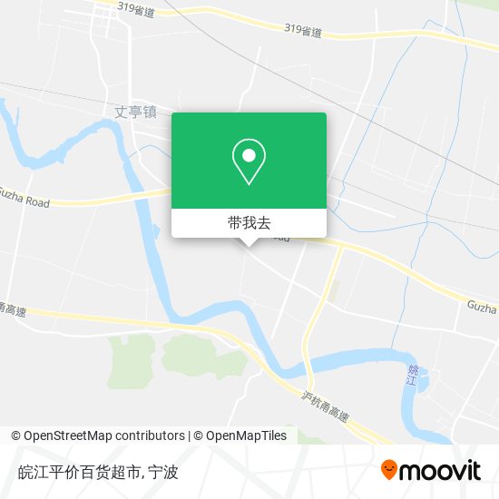 皖江平价百货超市地图