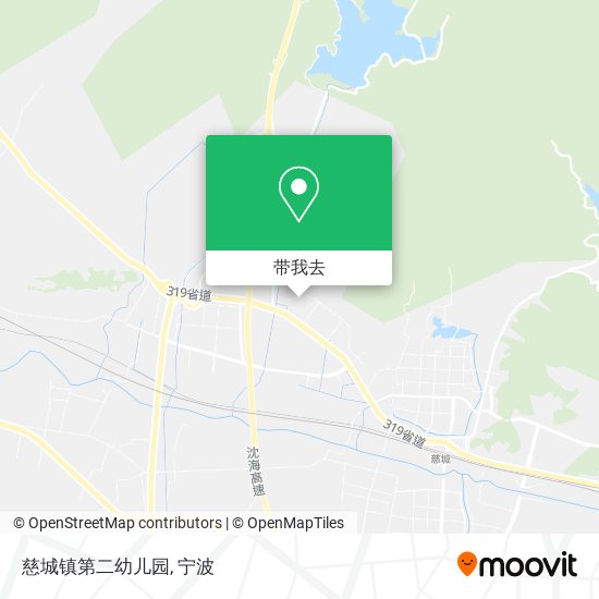 慈城镇第二幼儿园地图