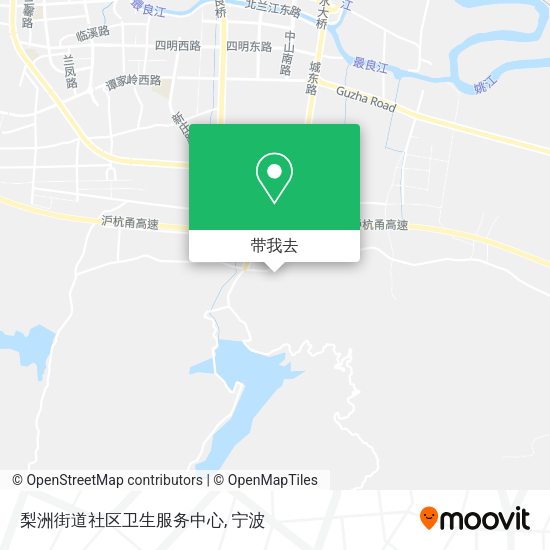 梨洲街道社区卫生服务中心地图