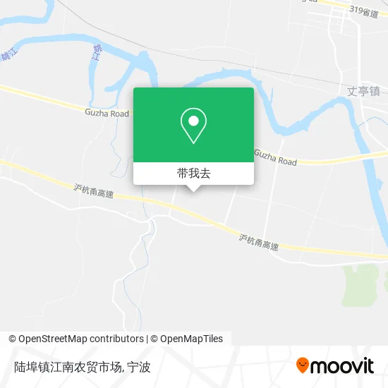 陆埠镇江南农贸市场地图