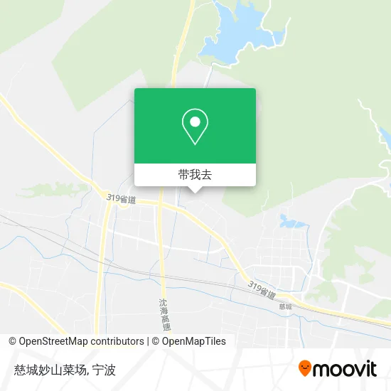 慈城妙山菜场地图