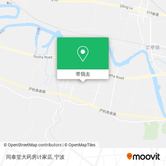 同泰堂大药房计家店地图