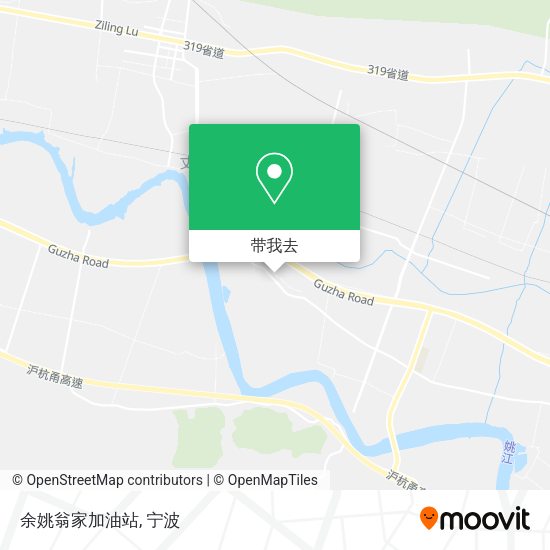 余姚翁家加油站地图
