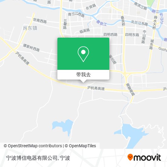 宁波博信电器有限公司地图