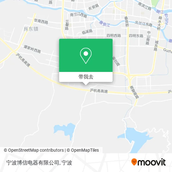 宁波博信电器有限公司地图