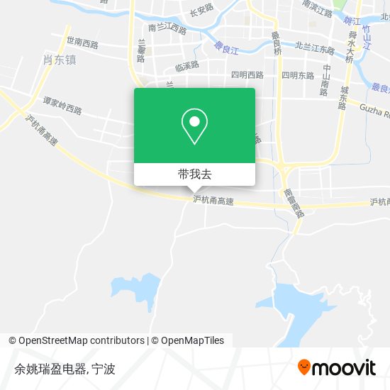 余姚瑞盈电器地图